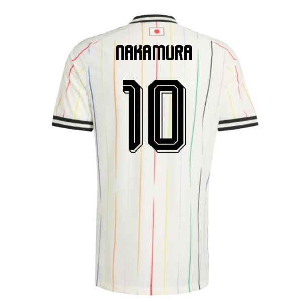 2026-2027 Japan Authentic Away Shirt (Nakamura 10)-SoccerKits Hub | Buy Soccer Jerseys Online